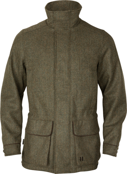 Veste Militaire Harkila Homme – Taille S, Verte, Laine Doublée, Vintage, Randonnée