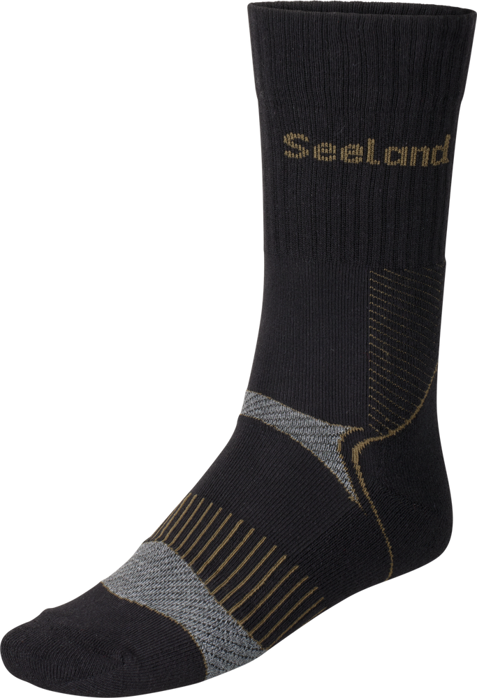 Chaussettes De Survie Homme En Laine D'alpaga - Marron - Taille XL - Mi-mollet - Idéales Pour Chasse Et Bottes